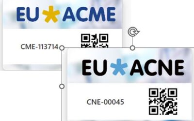 EU-ACME/CNE Digital Membership Card